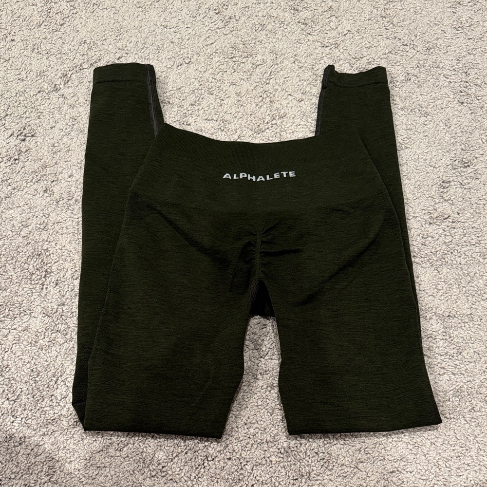 Alphalete amplify Dark green Leggings